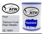 Preview: Ford, Titanium Frost Pearl Metallic, 3Z / 6401: 500ml Lackdose, von ATW Autoteile West.